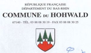Blason de Le Hohwald/Coat of arms (crest) of {{PAGENAME
