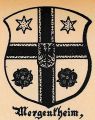 Wappen von Mergentheim/ Arms of Mergentheim