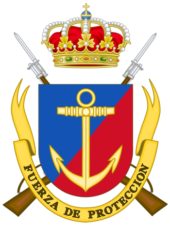 Coat of arms (crest) of the Navy Protection Forces, Spanish Navy
