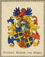 Wappen Freiherr Bodeck von Ellgau