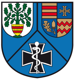 Coat of arms (crest) of the Bundeswehr Hospital Westerstede, Germany