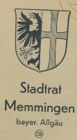 Wappen von Memmingen/Arms of Memminge