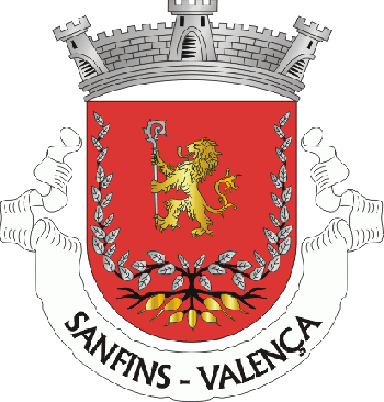 Brasão de Sanfins (Valença)/Arms (crest) of Sanfins (Valença)