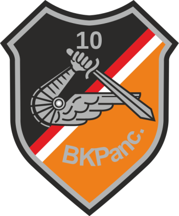 Coat of arms (crest) of 10th Armoured Cavalry Brigade Lt.-Gen. Stanisław Maczek, Polsih Army