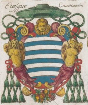 Arms (crest) of François Lefèvre de Caumartin
