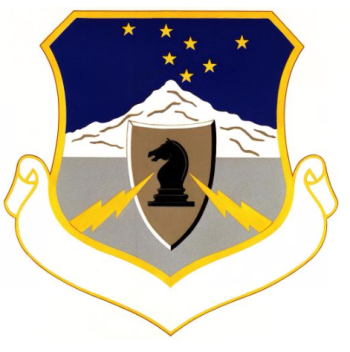 Coat of arms (crest) of the Electronic Security Alaska, US Air Force