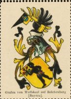 Wappen Grafen von Wolfskeel auf Rechenberg