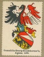 Wappen Gemahlin Georg Stockhorner's Agnes