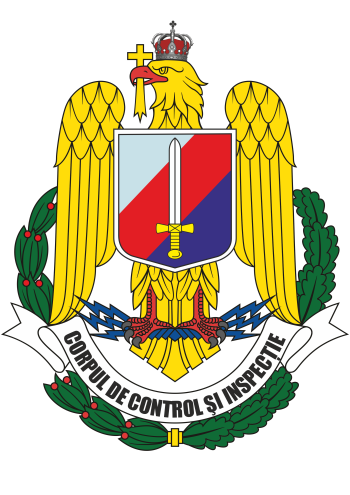 Coat of arms (crest) of the Inspection and Control Corps, Romania