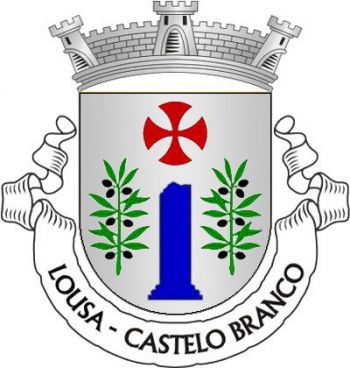 Brasão de Lousa (Castelo Branco)/Arms (crest) of Lousa (Castelo Branco)