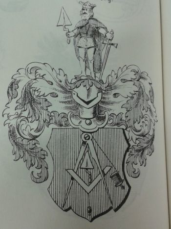 Coat of arms (crest) of Masons of Hamburg