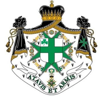 Coat of arms (crest) of Order of Saint Lazarus - Bailiwick of Ireland