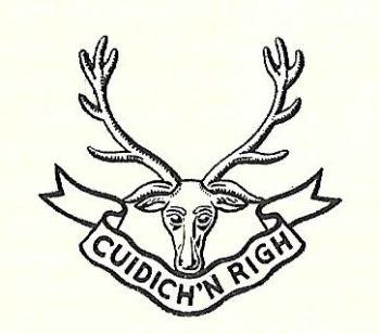 Coat of arms (crest) of the Seaforth Highlanders (Ross-Shire Buffs, The Duke of Albany's), British Army