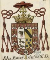 Arms (crest) of Baltasar Moscoso y Sandoval