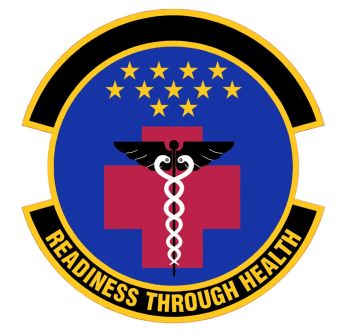 Coat of arms (crest) of the 452nd Aerospace Medicine Squadron, US Air Force