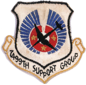 Coat of arms (crest) of the 7499th Support Group, US Air Force