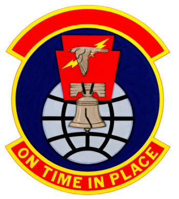 Coat of arms (crest) of the 913th Mobility Support Flight, US Air Force
