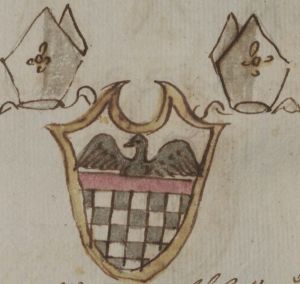 Arms (crest) of Guglielmo de' Folchi