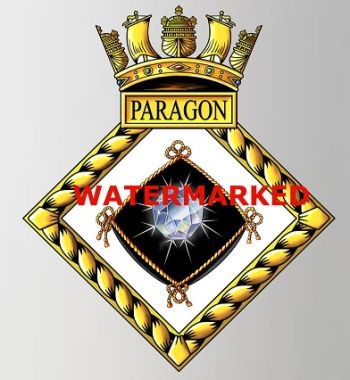 Coat of arms (crest) of the Royal Naval Reserve Paragon, Royal Navy