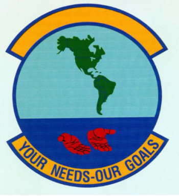 Coat of arms (crest) of the 24th Contracting Squadron, US Air Force
