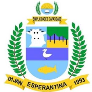 Arms (crest) of Esperantina (Tocantins)