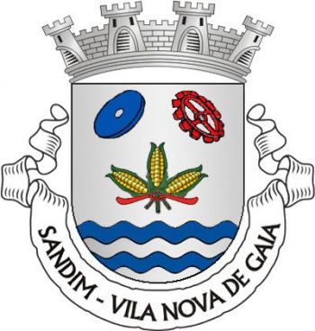 Brasão de Sandim/Arms (crest) of Sandim