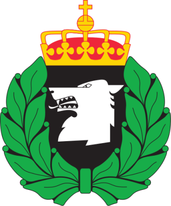Coat of arms (crest) of the Varanger Home Guard District 18, Norway