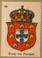 Wappen von König von Portugal