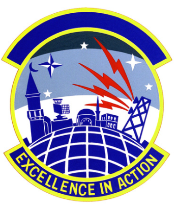 Coat of arms (crest) of the 2006th Communications Squadron, US Air Force