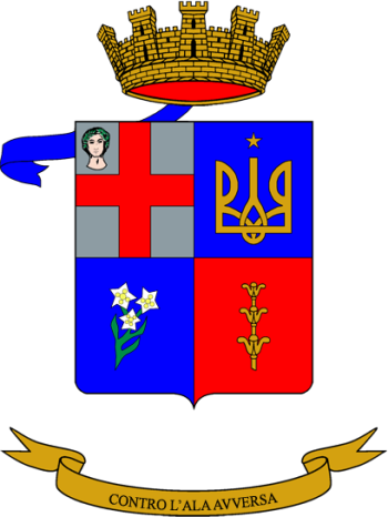 Coat of arms (crest) of the 4th Anti-Aircraft Artillery Regiment Peschiera, Italian Army