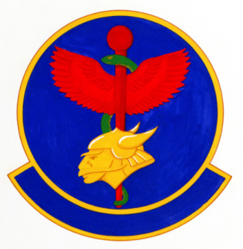 Coat of arms (crest) of the 934th Medical Squadron, US Air Force