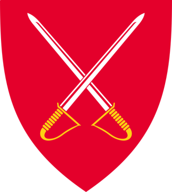Coat of arms (crest) of the Command School for Infantry in Southern Norway, Norwegian Army