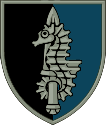 Coat of arms (crest) of 73rd Naval Special Purpose Center, Ukraine