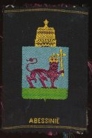 Arms (crest) of EthiopiThe arms in a Dutch album, 1933