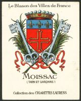 Blason de Moissac/Arms (crest) of Moissac