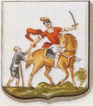 Wapen van Welden (Oudenaarde)/Arms (crest) of Welden (Oudenaarde)