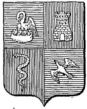 Arms of François-Adélaïde-Adolphe Lanneluc