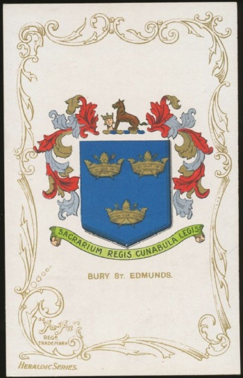 Arms (crest) of Bury Saint Edmunds