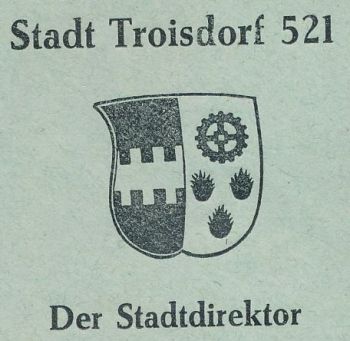 Wappen von Troisdorf/Coat of arms (crest) of Troisdorf