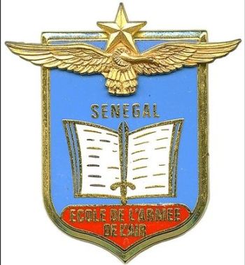 Coat of arms (crest) of the Air Force School, Senegal