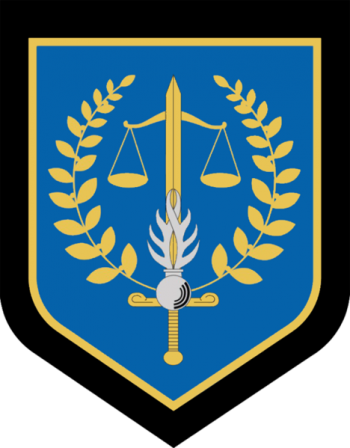 Blason de Juridical Pool of the National Gendarmerie/Arms (crest) of Juridical Pool of the National Gendarmerie