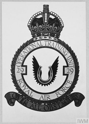 Coat of arms (crest) of the No 29 Operational Training Unit, Royal Air Force