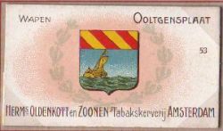 Wapen van Ooltgensplaat/Arms (crest) of Ooltgensplaat