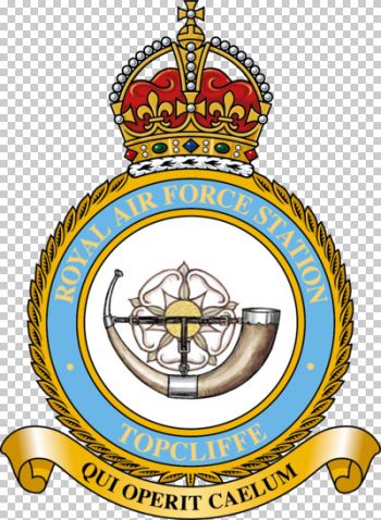 Coat of arms (crest) of RAF Station Topcliffe, Royal Air Force