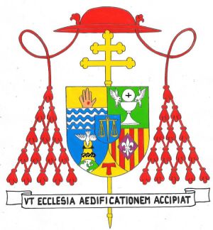 Arms (crest) of Isidro Goma y Tomas