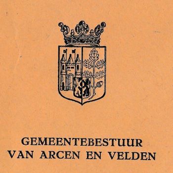 Wapen van Arcen en Velden