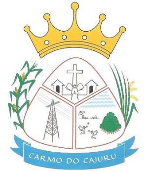 Brasão de Carmo do Cajuru/Arms (crest) of Carmo do Cajuru
