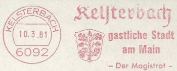 Wappen von Kelsterbach/Coat of arms (crest) of Kelsterbach