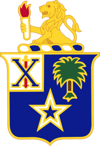 Coat of arms (crest) of 45th Infantry Regiment, US Army