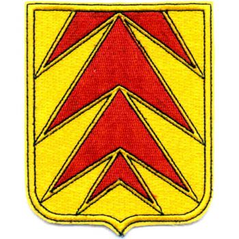 Coat of arms (crest) of the 681st Airborne Field Artillery Battalion, US Army